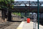 The  :45 PM Train to Hoboken approaches Summit Station 